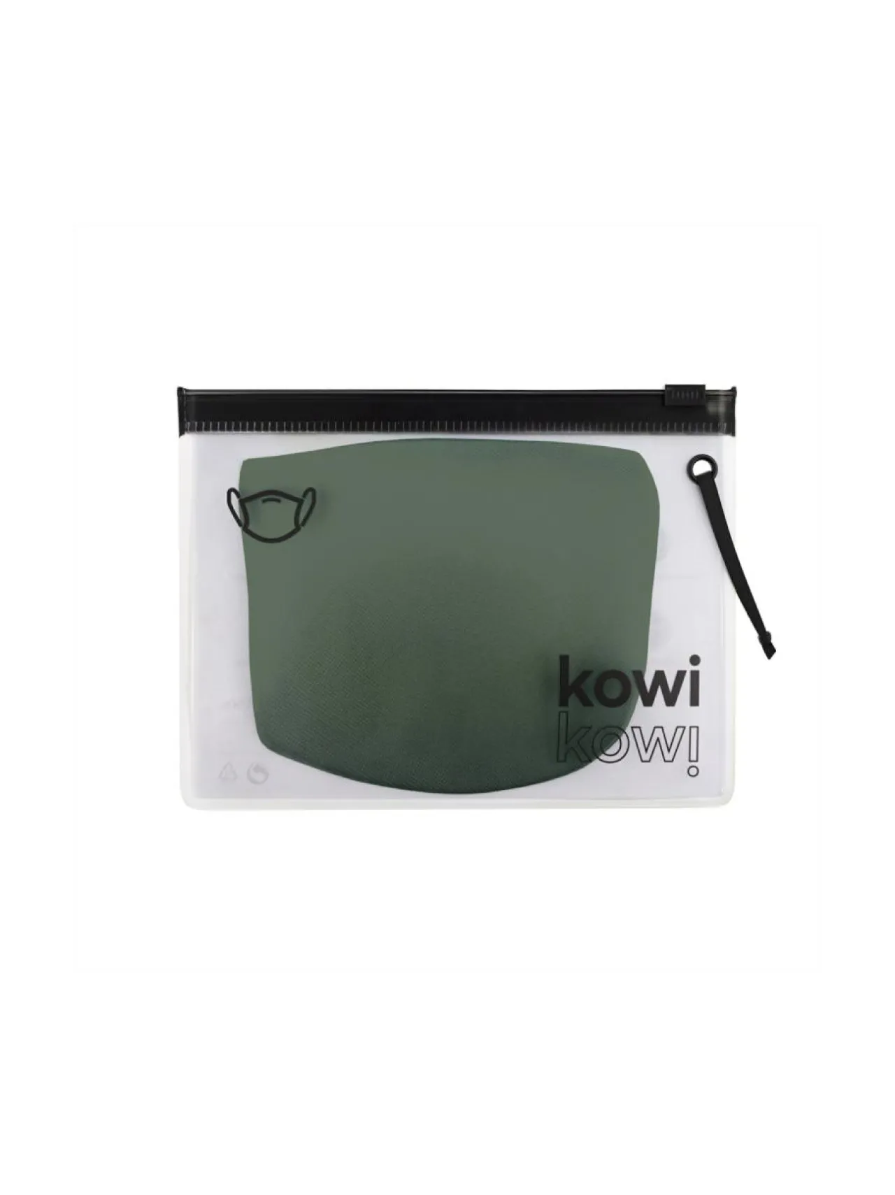 Kasvomaskit-Kowi Kowi A Forest Green - Kasvomaski 2kpl VIHREÄ