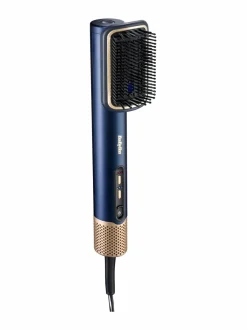 Hiustenhoitolaitteet-Babyliss Air Wand Smoothing Brush -harja BLUE