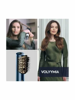Hiustenhoitolaitteet-Babyliss Air Wand Volumizing Brush -harja BLUE