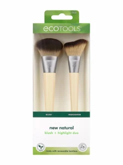 Meikit|Meikkaustarvikkeet-Eco Tools Blush & Highlight Duo -pakkaus