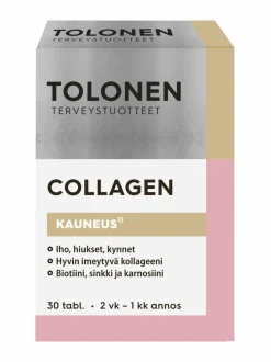 Vitamiinit-Tolonen Collagen -ravintolisä 30 kaps