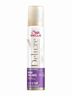 Muotoilu & Viimeistely-Wella Deluxe Pure Fullness Ultra Strong Hair Spray -hiuskiinne 75 ml