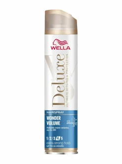 Muotoilu & Viimeistely-Wella Deluxe Wonder Volume Extra Strong Hair Spray -hiuskiinne 250 ml