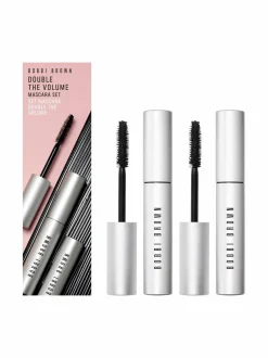 Meikkipakkaukset-Bobbi Brown Double The Volume Mascara Set -ripsivärisetti BLACK