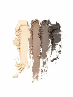 Meikit|Silmät-Dr.Hauschka Eye and Brow Palette  -luomi- ja kulmaväri paletti 01 STONE