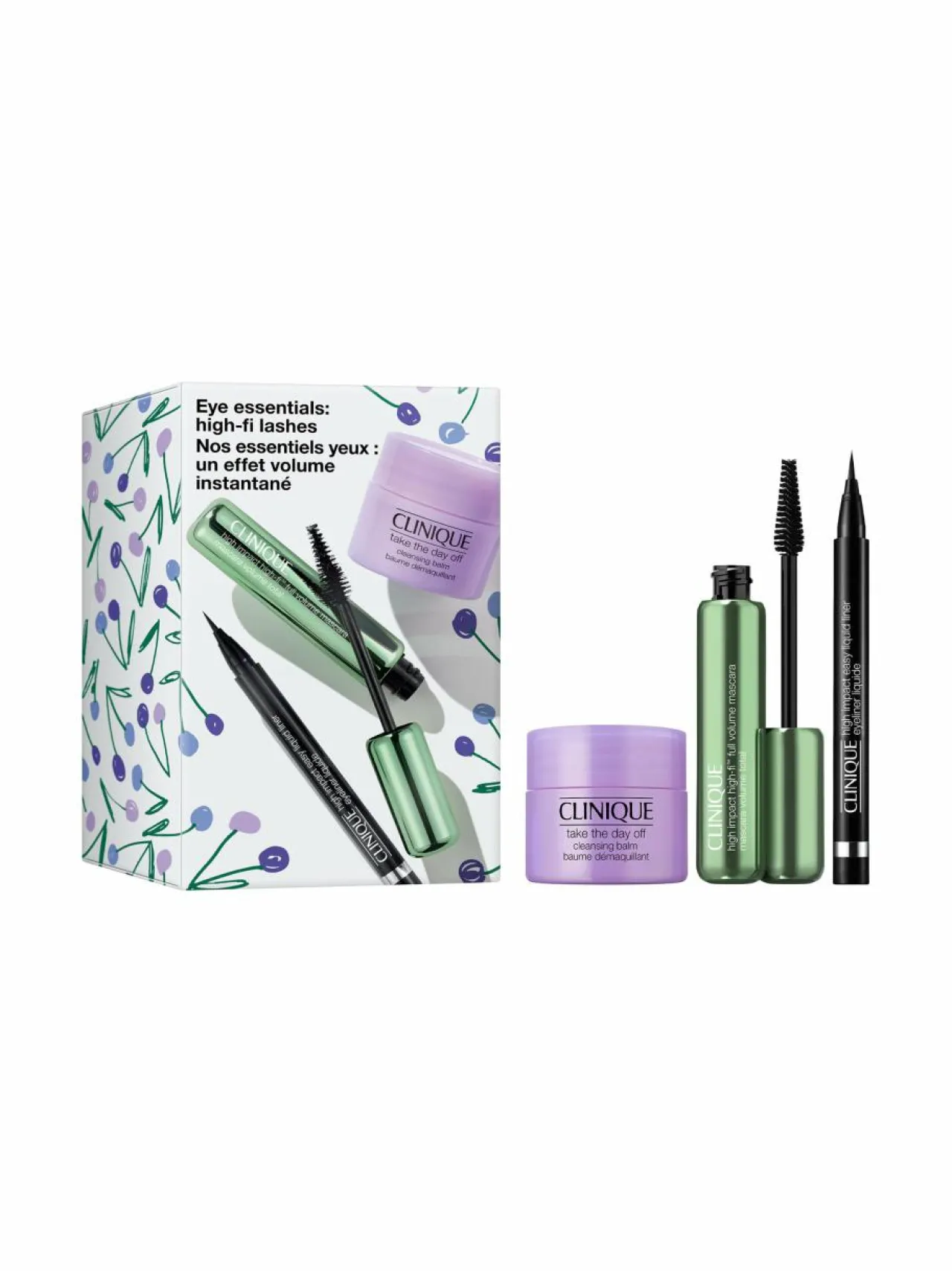 Meikkipakkaukset-Clinique Eye Essentials High-Fi Lashes -meikkipakkaus BLACK