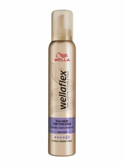 Muotoilu & Viimeistely-Wella Fullness Ultra Strong Hair Mousse -muotoiluvaahto