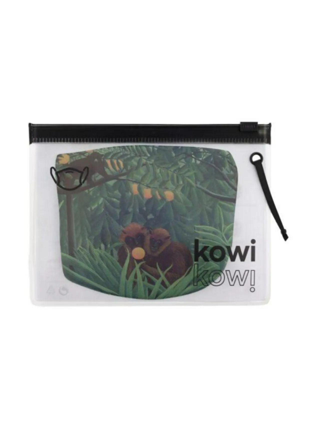 Kasvomaskit-Kowi Kowi Henri Rousseau Monkeys in the Jungle - Kasvomaski