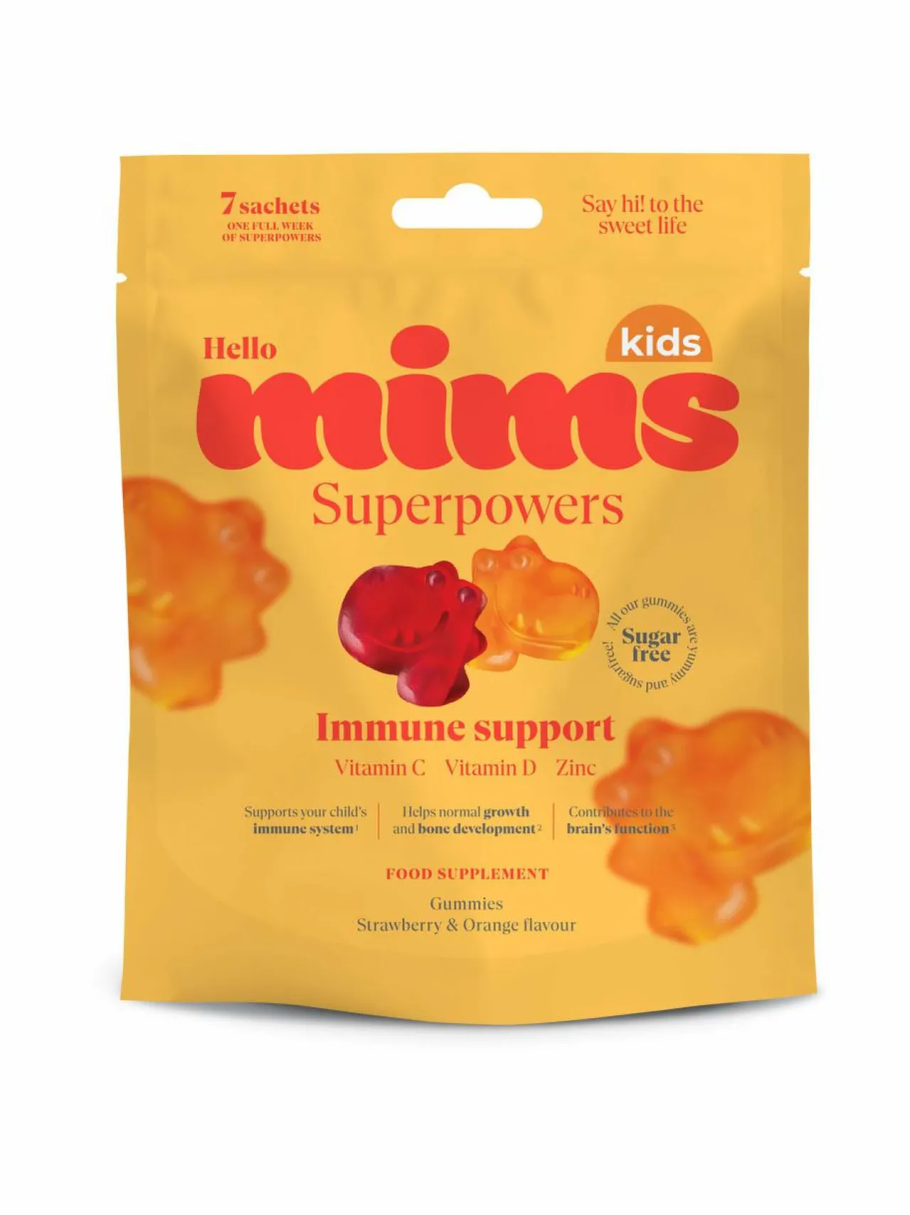 Vitamiinit-Vita MIMS Immune Support Kids -ravintolisä lapsille