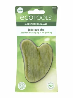 Meikit|Meikkaustarvikkeet-Eco Tools Jade Gua Sha -ihonhoitoväline