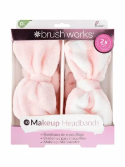 Hiustarvikkeet-Brushworks Makeup Headbands -panta, 2 kpl