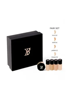 Meikkipakkaukset-Youngblood Meet Your Match Mini Kit Liquid -kokeilupakkaus nestemäisistä meikkivoiteista 4x3,5ml FAIR