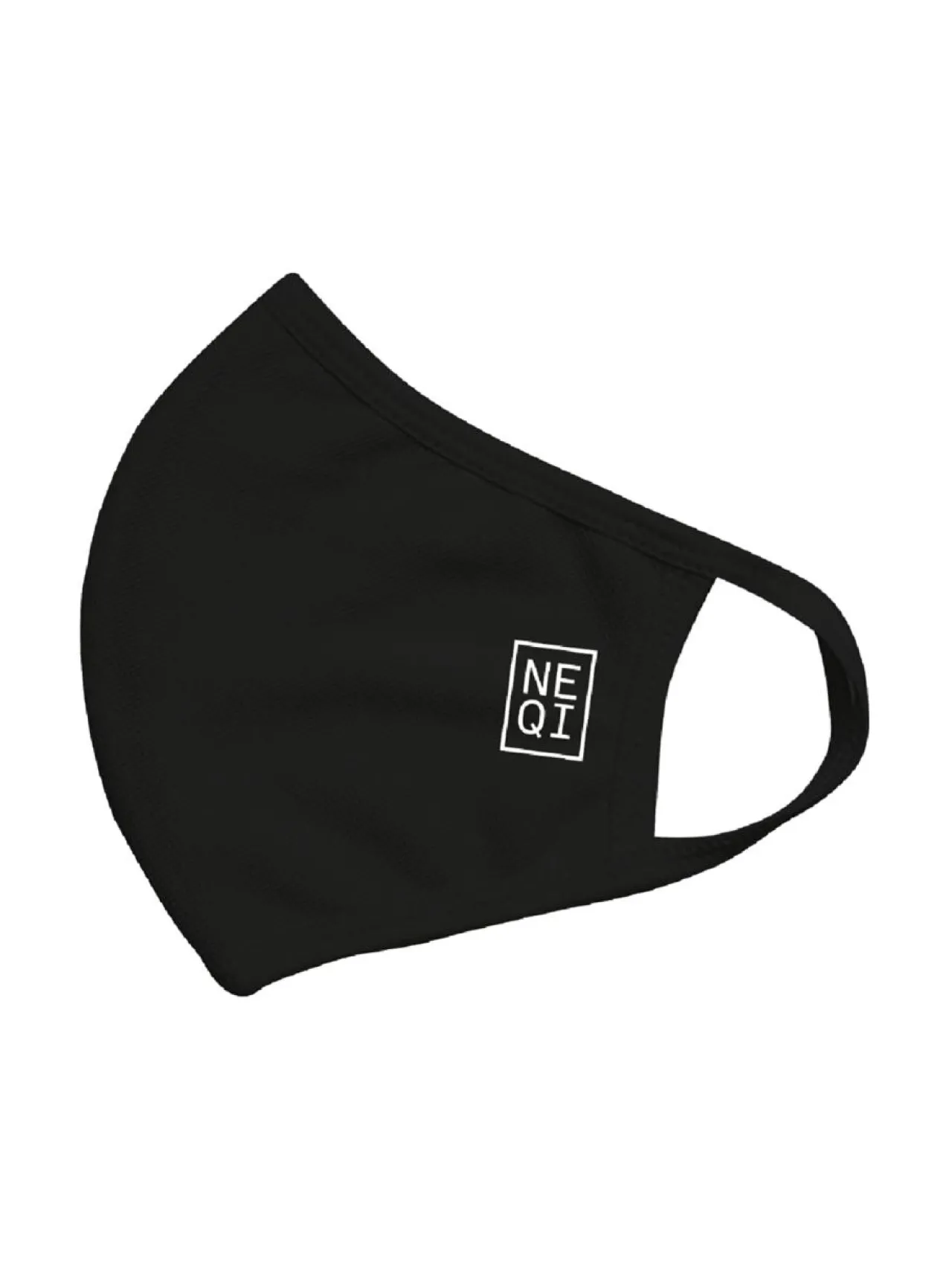 Kasvomaskit-NEQI Reusable Face Mask Tuplapakkaus, Black + Silver
