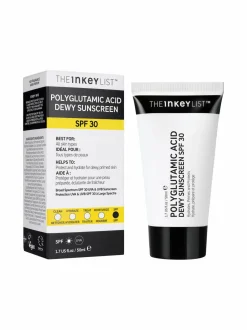 Aurinkotuotteet-The Inkey List Polyglutamic SPF 30  -aurinkosuojavoide 50 ml