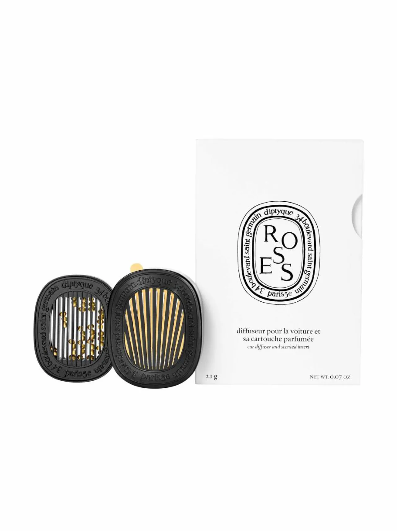 Naiset-Diptyque Roses -autodiffuuseri BLACK