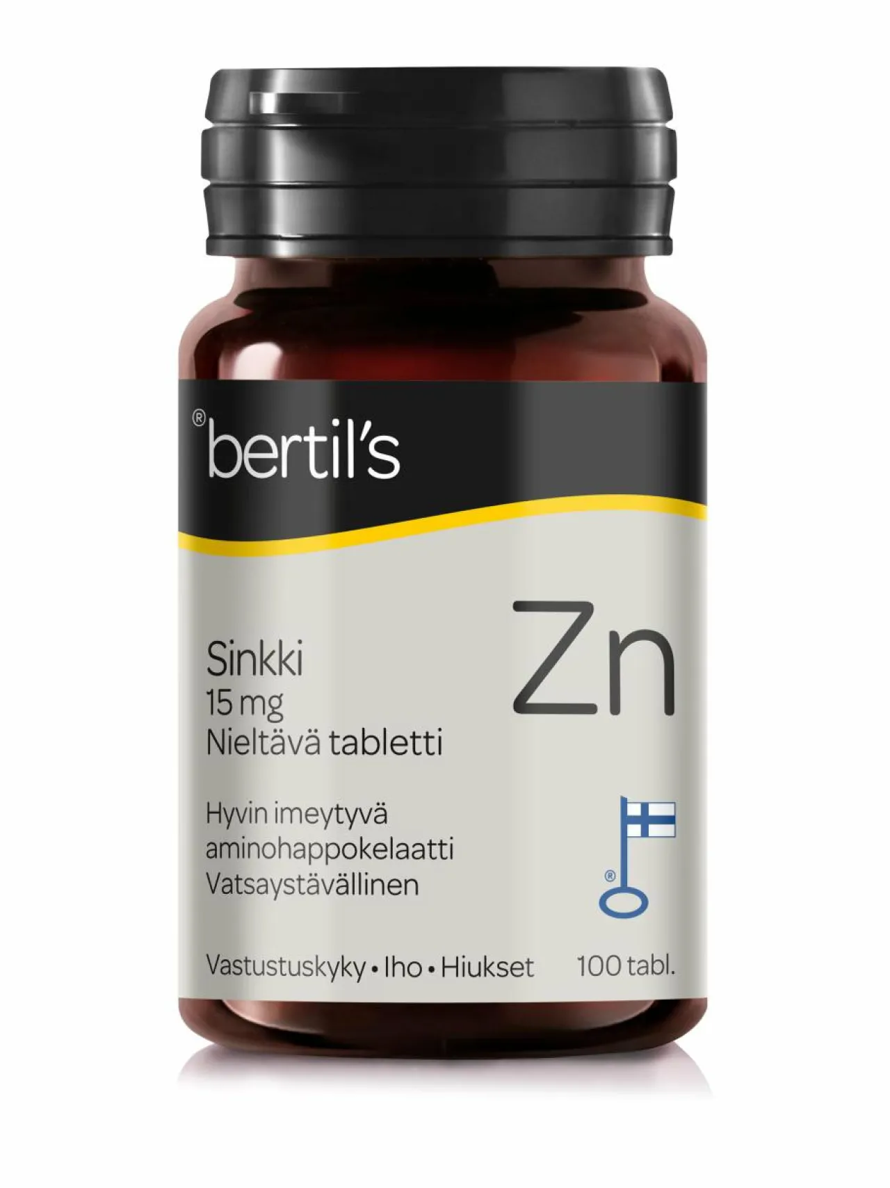 Vitamiinit-Bertil's Sinkki 100 tabl.